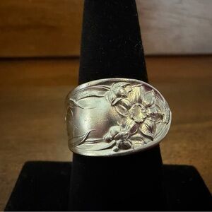 Narcissus Spoon Ring